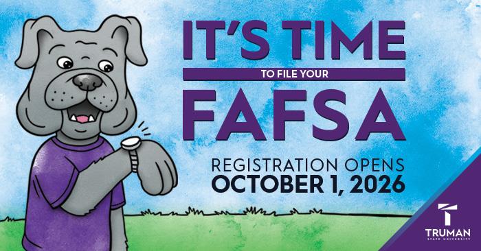 FAFSA Filing Opens Oct. 1